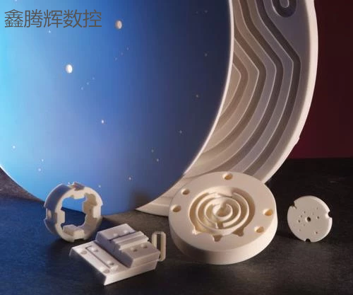 從這個(gè)樣本可以看出陶瓷加工的陶瓷工件的多樣性和復(fù)雜性，圓盤直徑12英寸